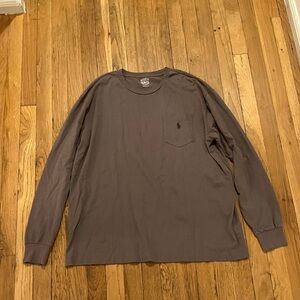 Polo Ralph Lauren men’s grey long sleeve size large